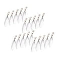 thumbnail image 1 of 20 Pcs Leurres de Pêche Appâts de Pêche Réalistes Leurres de Pêche en Eau Salée Leurres Réfléchissants Leurres Simulation Argent m, 1 of 9