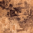 thumbnail image 1 of Ahgly Company Indoor Square Oriental Orange Industrial Area Rugs, 6' Square, 1 of 4