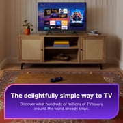 Roku Smart TV 2026 – 43-Inch Select Series, 4K HDR TV – Roku TV with Voice Remote