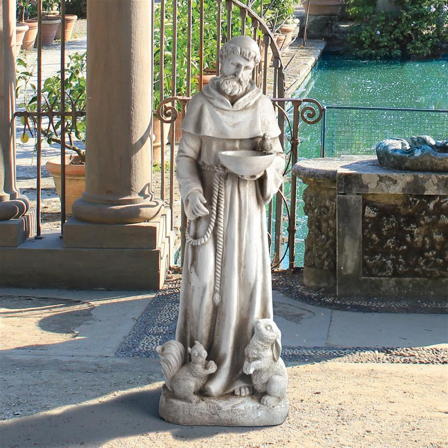 Design Toscano Nature's Nurturer, St. Francis Sculpture: Medium