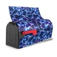 thumbnail image 3 of Yiaed Blue Lightning1 Print Mailbox Covers, Magnetic Mailbox Cover, Mail Box Covers for Garden Outdoor Decor Box Covers-21x18 in, 3 of 8