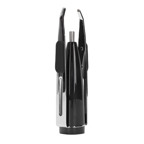Pinzas Para Cámara, Pinzas LED Inclinadas Para Depilación De Cejas Con Aumento De 10X, Depilación Portátil Con Lente De Cámara Avanzada, ABS Y Acero Inoxidable 301