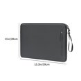 thumbnail image 6 of 15.6 Inch Laptop Bag Waterproof Shockproof, Lightweight Computer Messenger Bag for MacBook/Dell/HP, Tablet & Accessory Organizer with Padded Compartments, 6 of 9