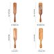 thumbnail image 2 of Utensilios de cocina Plertrvy en liquidación, espátula de mango largo de teca, espátula de madera de 23 cm, espátula pequeña (1 pala), venta de liquidación, 2 of 6