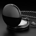 thumbnail image 5 of Minzimin Smooth Pocket Watch,Personalized Pocket Watch,Watches for Men, Pocket Watches for Father‘s Day with Chain, 5 of 7