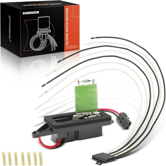 A-Premium Blower Motor Resistor Replacement for Chevy Silverado 1500 2500 3500 Tahoe GMC Sierra 1500 HD 2500 HD Yukon Cadillac Escalade EXT