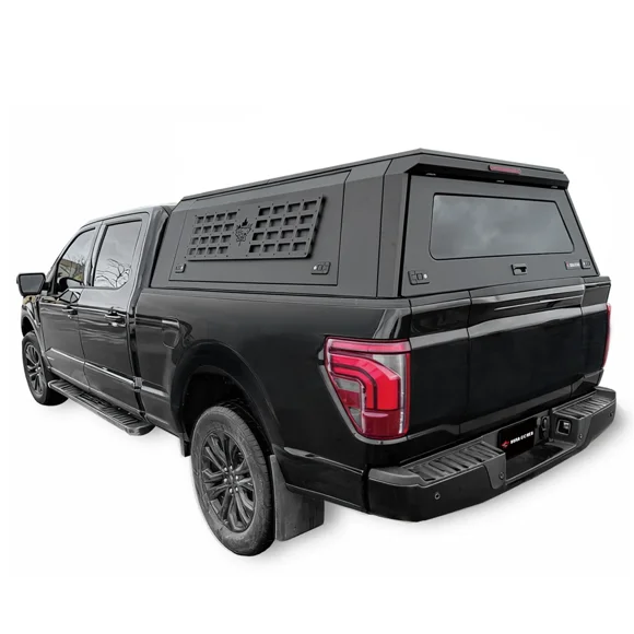 Dura Cover 2016-2023 Toyota Tacoma | 6′ Bed (73.5”) | 2nd-Gen Aluminum Truck Cap Canopy Hardtop | Adventure Edition Molle Panels