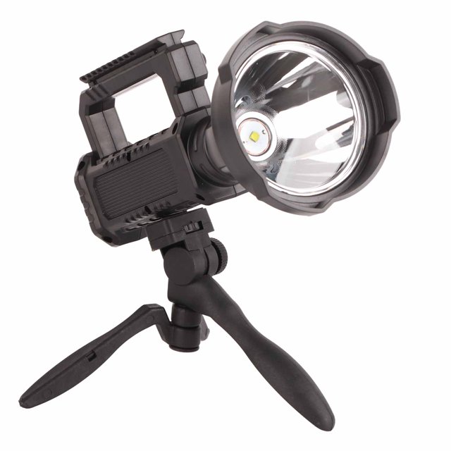 Linterna de patrulla, foco LED de largo alcance, foco con carga USB, foco LED de largo alcance, tecnología de vanguardia