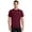 Maroon, variant on Port & Company Essential T-Shirt, M, Dafodil Yellow