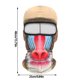 thumbnail image 2 of Gato Perro Sombrero de Halloween Lindo Cara Completa Capucha Esquí Animal para Senderismo Equitación Deportes al aire libre, 2 of 3
