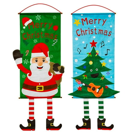 

HEMOTON 2pcs Exquisite Hanging Cloth Hanging Decor Wall Adornment Wall Pendant