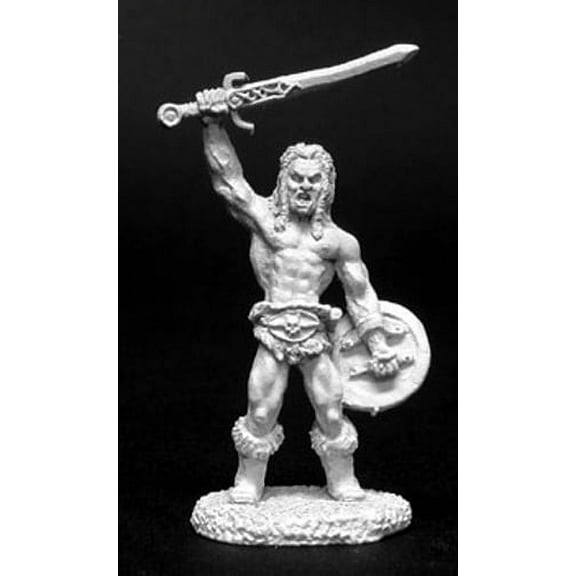 Reaper Miniatures Ragnor the Barbarian #02112 Dark Heaven Unpainted Metal