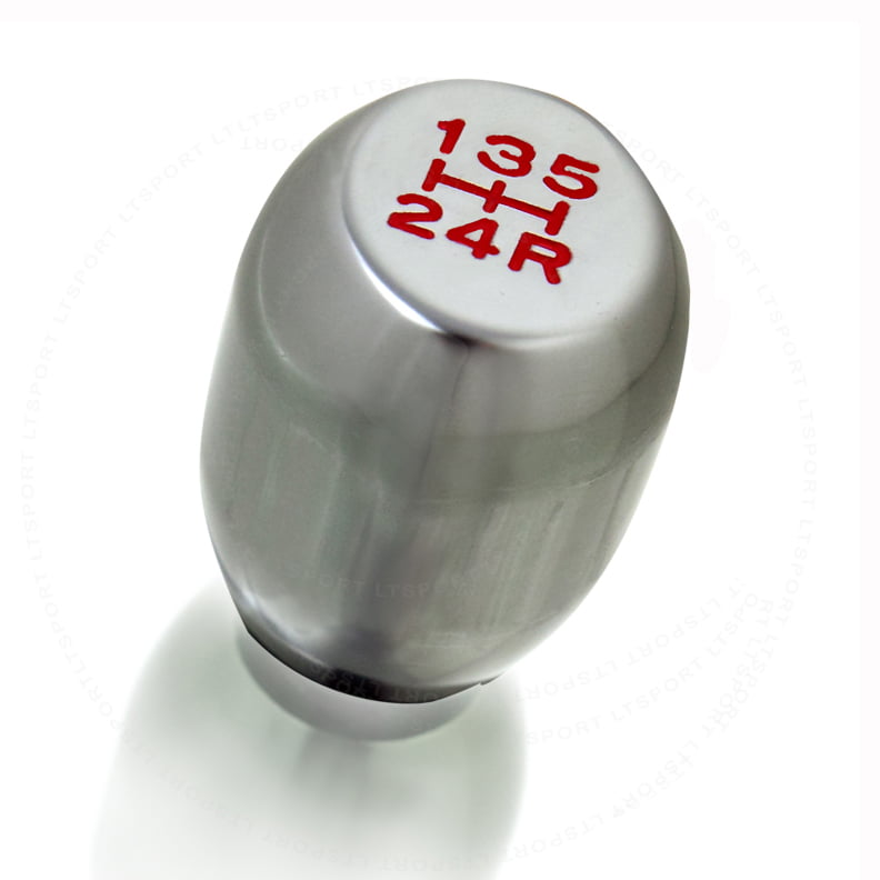LT Sport 5-Speed Manual Transmission Stick Shift Knob Light Weigh Chrome Gear Lever Cover 