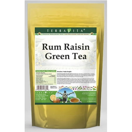 Rum Raisin Green Tea (25 tea bags, ZIN: 532258)