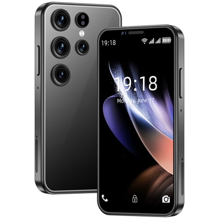 Mini S24 ULTRA Smartphone Android 8 3.5inch 8GB+512GB Cell Phones, Face Recognition,In-Screen Fingerprint Unlocking