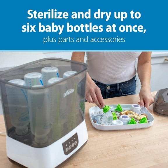 Bottle Sterilizer and Dryer with 4-in-1 Function for Bottles, Parts & Newborn Essentials