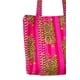 thumbnail image 5 of Bolsa acolchada de algodón reversible hecha a mano multicolor, 5 of 5