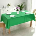 thumbnail image 6 of Xukmct 2 Pcs Disposable Plastic Table Cloth Rectangle Tablecloths Waterproof Table Cover for Birthday Wedding Graduation Party, 54" x 108", 6 of 7