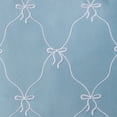 thumbnail image 5 of Home Decor Collection 14" x 20" Blue Bow Embroidered Decorative Pillow, 5 of 5