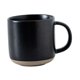 thumbnail image 5 of Taza de café de cerámica, taza de té para adultos y niños, taza de leche reutilizable de 350ml, taza de café para bebidas, café con leche, jugo, cocin Negro, 5 of 9