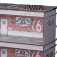 thumbnail image 4 of Acrylic Garage Show Case 1:64 Scale Tabletop Decors LED Lights 1/64 Red Brick Double Layer, 4 of 8