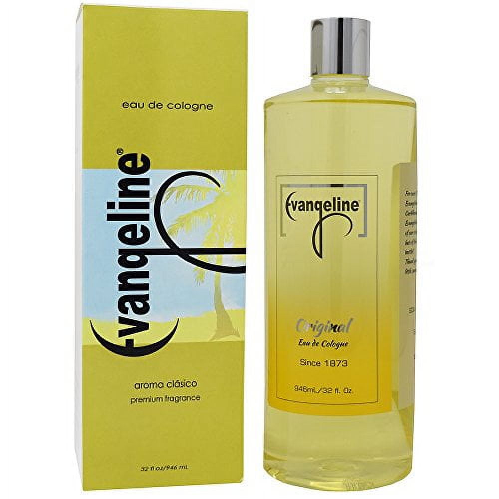 (2 pack) Evangeline Aroma Clasica Eau de Cologne 32 Oz Full Size