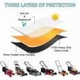 thumbnail image 2 of -Universal Lawn Mower Cover - 193*112*63.5cm All-Weather Lawn Mower Protective Cover With Drawstring And Storage Bag, 2 of 5