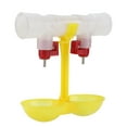 thumbnail image 2 of Double Chicken Nipple Waterer Drinker Automatic Hanging Drinking Cups for Poultry, 2 of 7