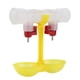 thumbnail image 4 of Bebedero con tetina doble para pollo, bebederos colgantes automáticos para aves de corral, 4 of 8