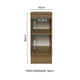 thumbnail image 3 of Gabinete Bajo Cocina Madesa Lux 35cm con Encimera MG, 3 of 5