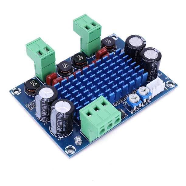 Módulo de placa amplificadora receptor de Audio de 2x120 W, piezas enchufables TPA3116, entrada DC8-28V WDOplteas Para estrenar