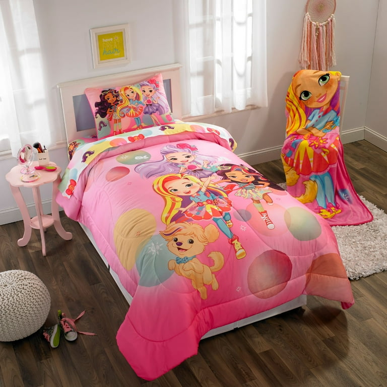 Twin bed set for girl outlet walmart