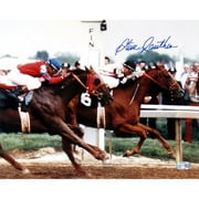Steve Cauthen Autographed Affirmed Winning Preakness 16" x 20" Photograph