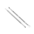 thumbnail image 2 of LIFKOME 3pcs Nail Cuticle Removal Fork Stainless Steel for Professional Use Clean Under Nail, 2 of 5