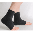 thumbnail image 3 of M/Black one pair, compression socks ankle compression Sleeve pressure protection ankle compression socks Sport anti - sprain, 3 of 5