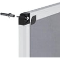 thumbnail image 3 of ;; X ;; Notice Board Felt Board Office Message Board Aluminium Frame, 3 of 6