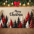 thumbnail image 6 of Decorative Design Christmas Banner Festive Decoration Merry Christmas Holiday Trees for Holiday Celebration Indoor Decoration Event Decoration, 6 of 9