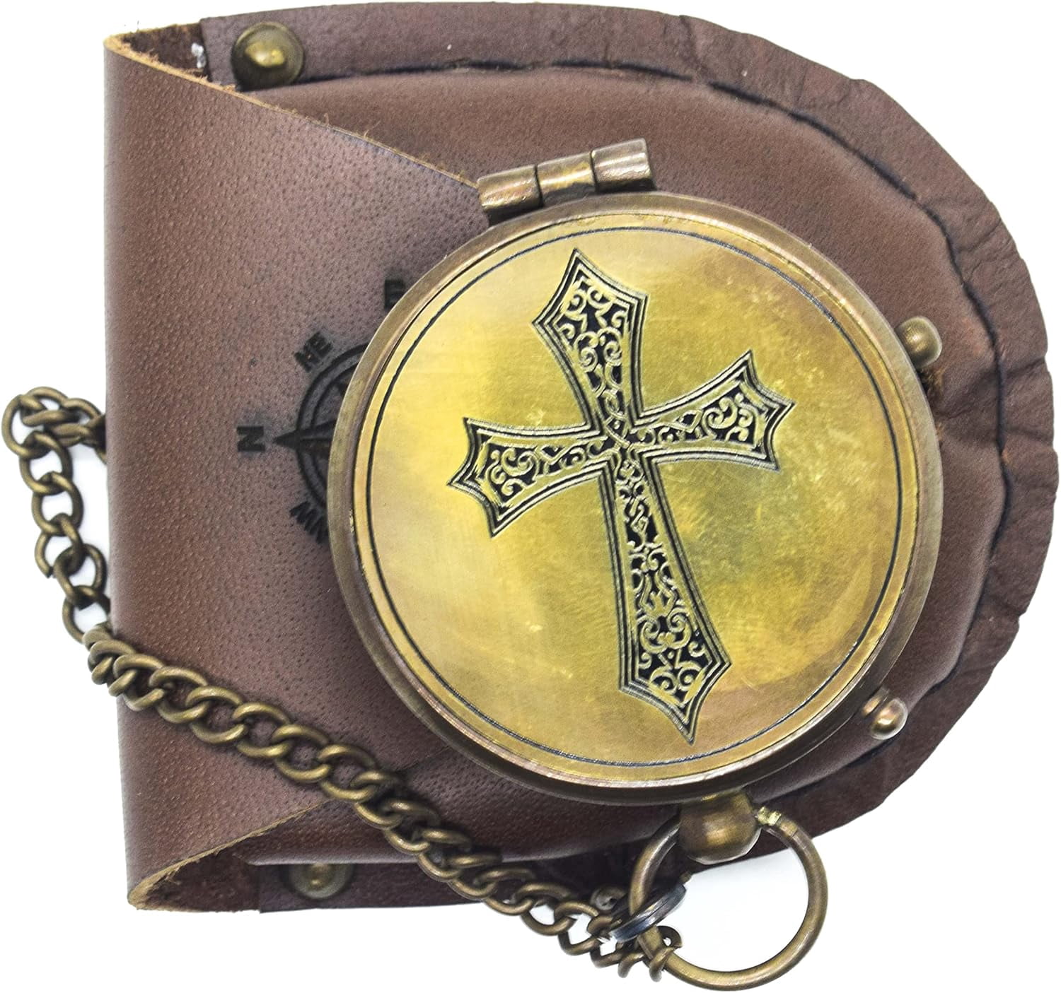 Engraved Compass Gift Holy Gift for Baptism, Communion Gift, Keepsake Compass, Gift for Son/Daughter/Grandson