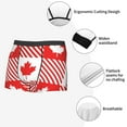 thumbnail image 5 of Kdxio Men's Boxer Briefs with Maple Leaves1 Print - Comfortable and Breathable Underwear for Everyday Wear, 5 of 7