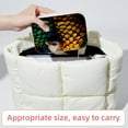thumbnail image 6 of Pangolin Velvet Portable Travel Organizer with Removable Compartment - Gift, Earring Organizer, Storage Box, and Bracelet Holder, 6 of 7