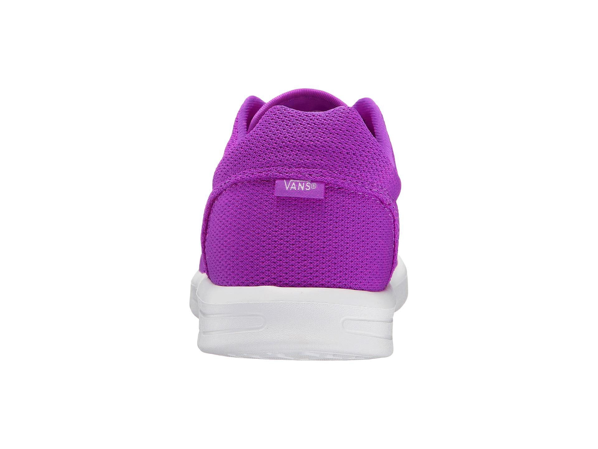 vans unisex iso mesh running shoes (5.5 m us / 4 m us neon purple) - Walmart.com