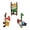 1 Set, variant on Opvise 3 Pack Hand-Painted Resin Garden Gnome Figurines, UV Resistant Waterproof Outdoor Decor, Hanging Dwarf Statues for Flower Pots, Home, Lawn, Gift Idea