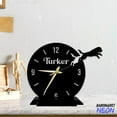 thumbnail image 2 of Handmadetneonsign Rottweiler Dog Tabletop Metal Clock, Rottweiler Desktop Clock, Dog Home Decor 047344, 2 of 4