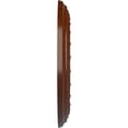 thumbnail image 4 of Ekena Millwork 12 1/4"OD x 4"ID x 1 1/8"P Jackson Ceiling Medallion (Fits Canopies up to 7 3/8"), Hand-Painted Burnished Mahogany Crackle, 4 of 8