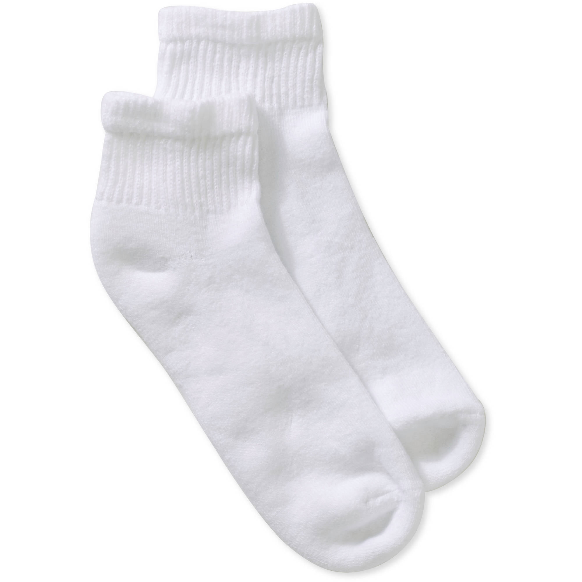 Gildan Ladies Cushioned Sole, Comfort Toe Ankle Socks, 10-pack ...