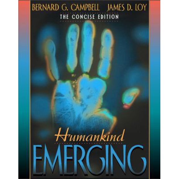 Pre-Owned Humankind Emerging, The Concise Edition (Paperback) 0205325092 9780205325092