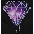 thumbnail image 2 of Universe Galaxy in Melting Diamond Men's Graphic T Shirt Tees Brisco Brands S, 2 of 4