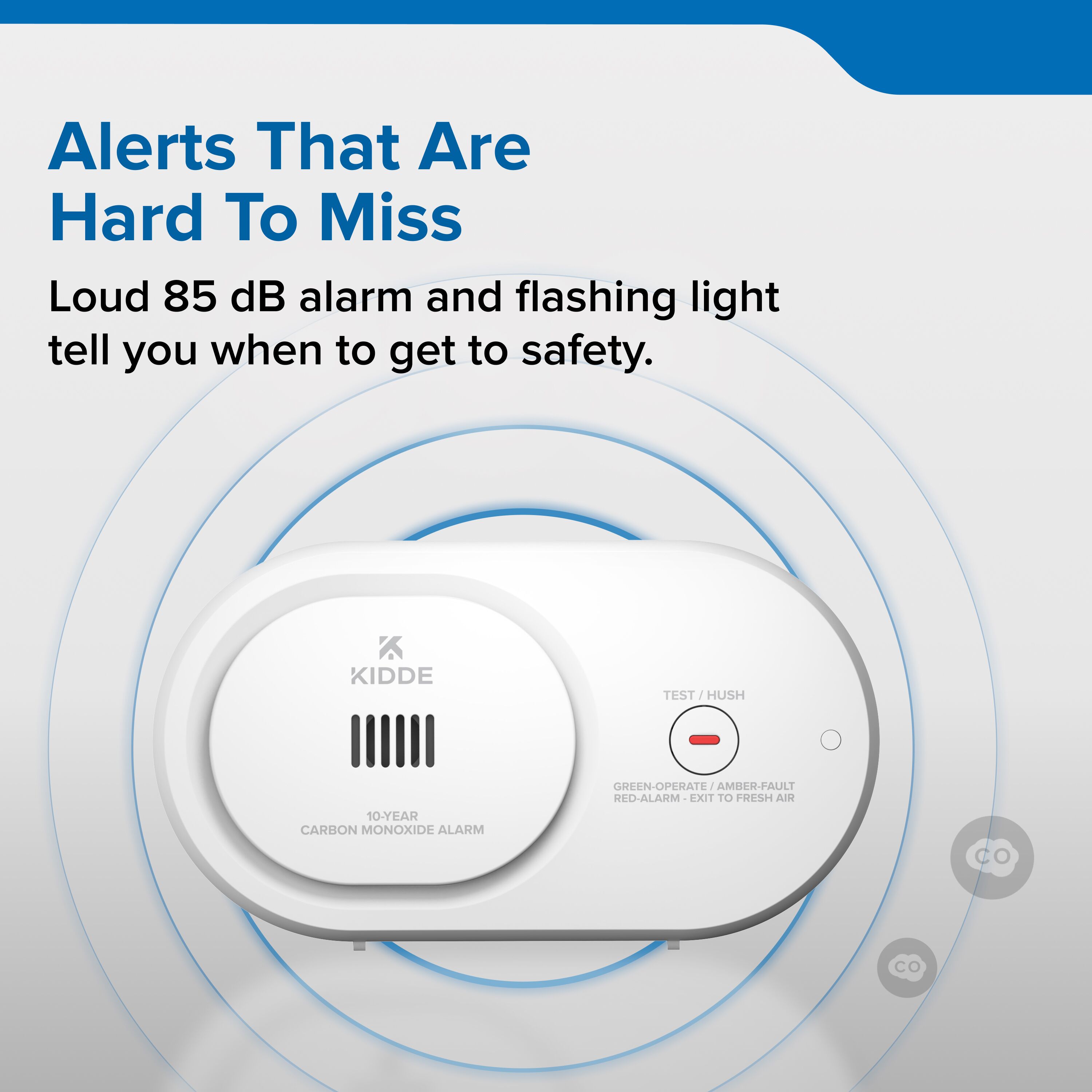 Kidde COB10 10-Year Battery Carbon Monoxide Detector photo 8