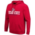 thumbnail image 2 of Men's Colosseum Red Fresno State Bulldogs Lantern Pullover Hoodie, 2 of 3