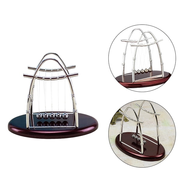 Cradle Desk Toy For Stress And Decoration Scientific Gadget With Table Feature